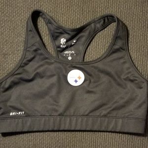 Nike Pro Pittsburgh Steelers Sports Bra